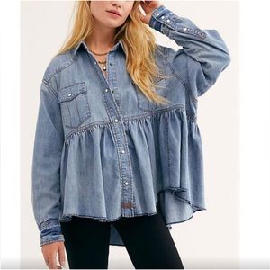 Free People denim jacket